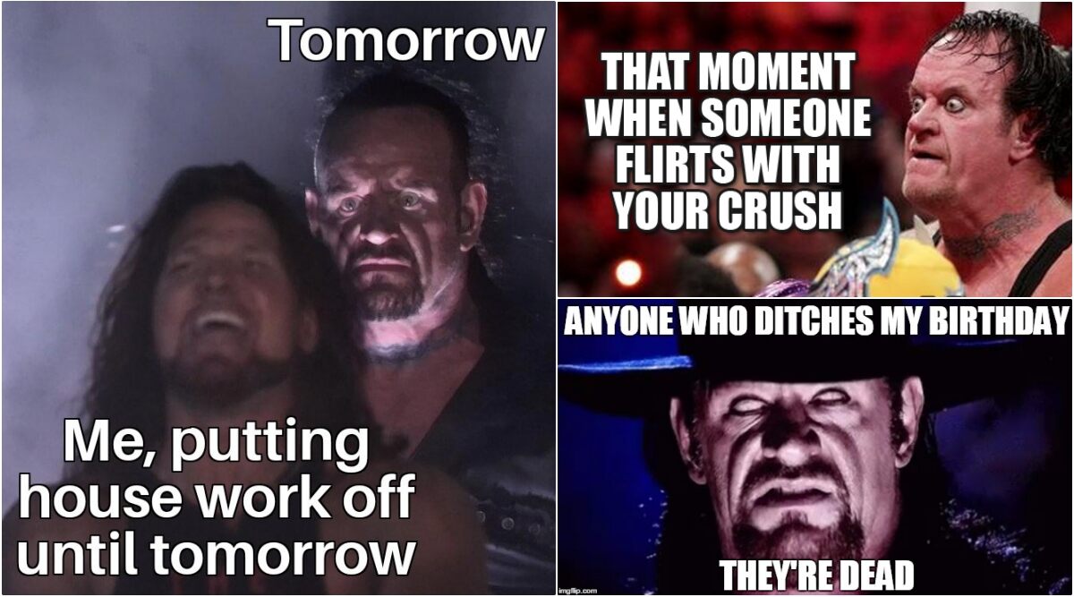 The Undertaker Funny Memes And Best Fight Videos To Remember 