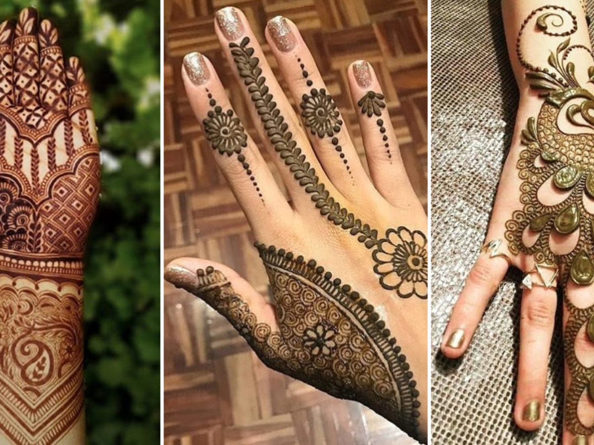 Bakrid 21 Latest Mehndi Designs Celebrate Eid Al Adha With These Easy Mehandi Patterns From Arabic To Indian Bracelet Vine Style Front Back Hand Images And Video Tutorials