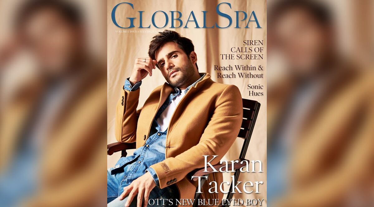 Karan Tacker Is Dapper, Gets Candid About Mental and Physical Wellness As the Cover Star for Global Spa Asia Magazine!