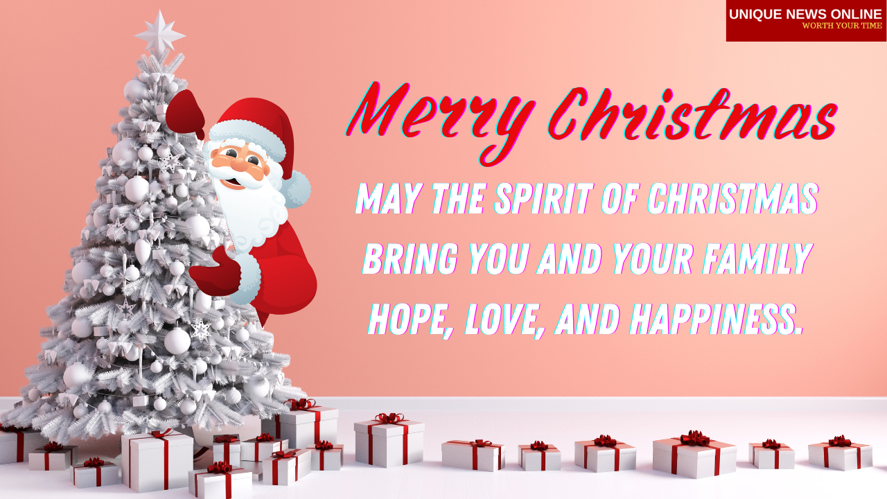 Merry Christmas Greetings Wishes For Family