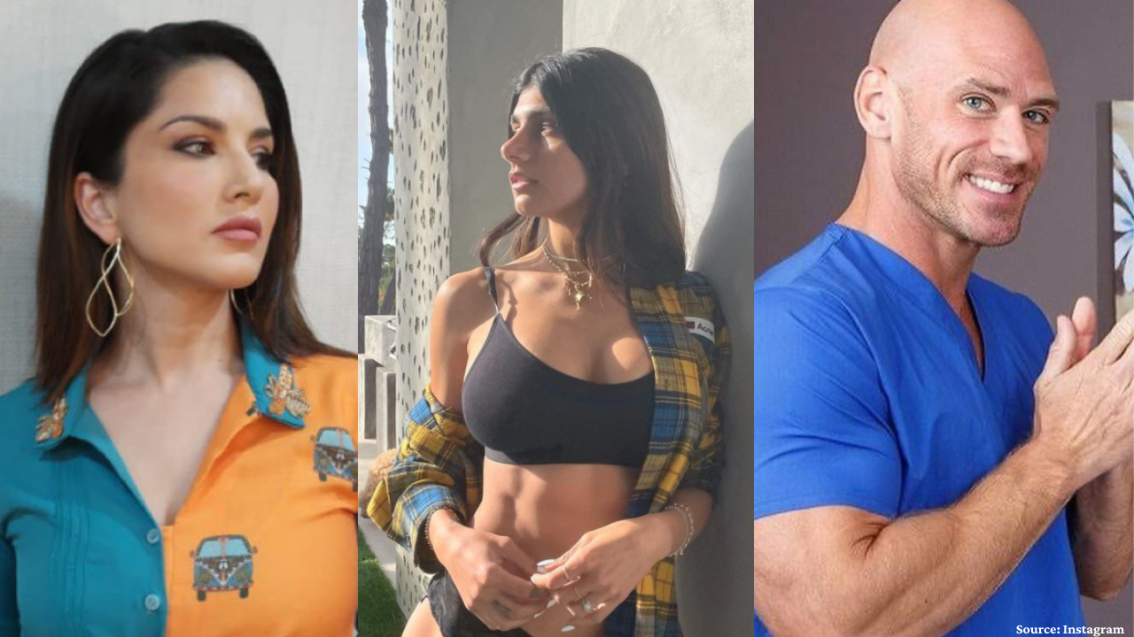 Johnny Sins With Mia Khalifa And Sunny Leone - Sunny Leone Joins The List After Mia Khalifa's Tweet On Farmers: Twitter  Exploding With Memes