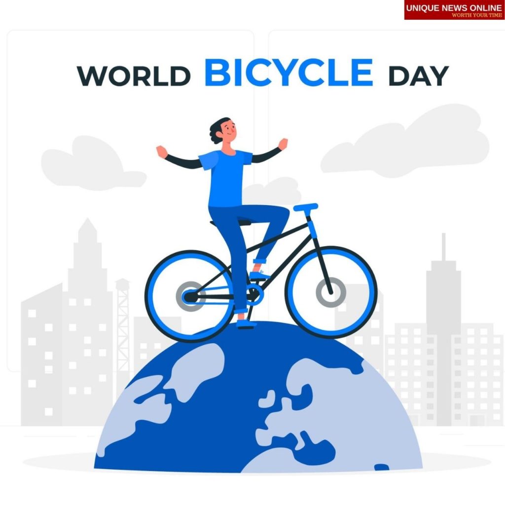 World Bicycle Day 2021 Quotes, Theme, Logo, Wishes, Poster, and Images