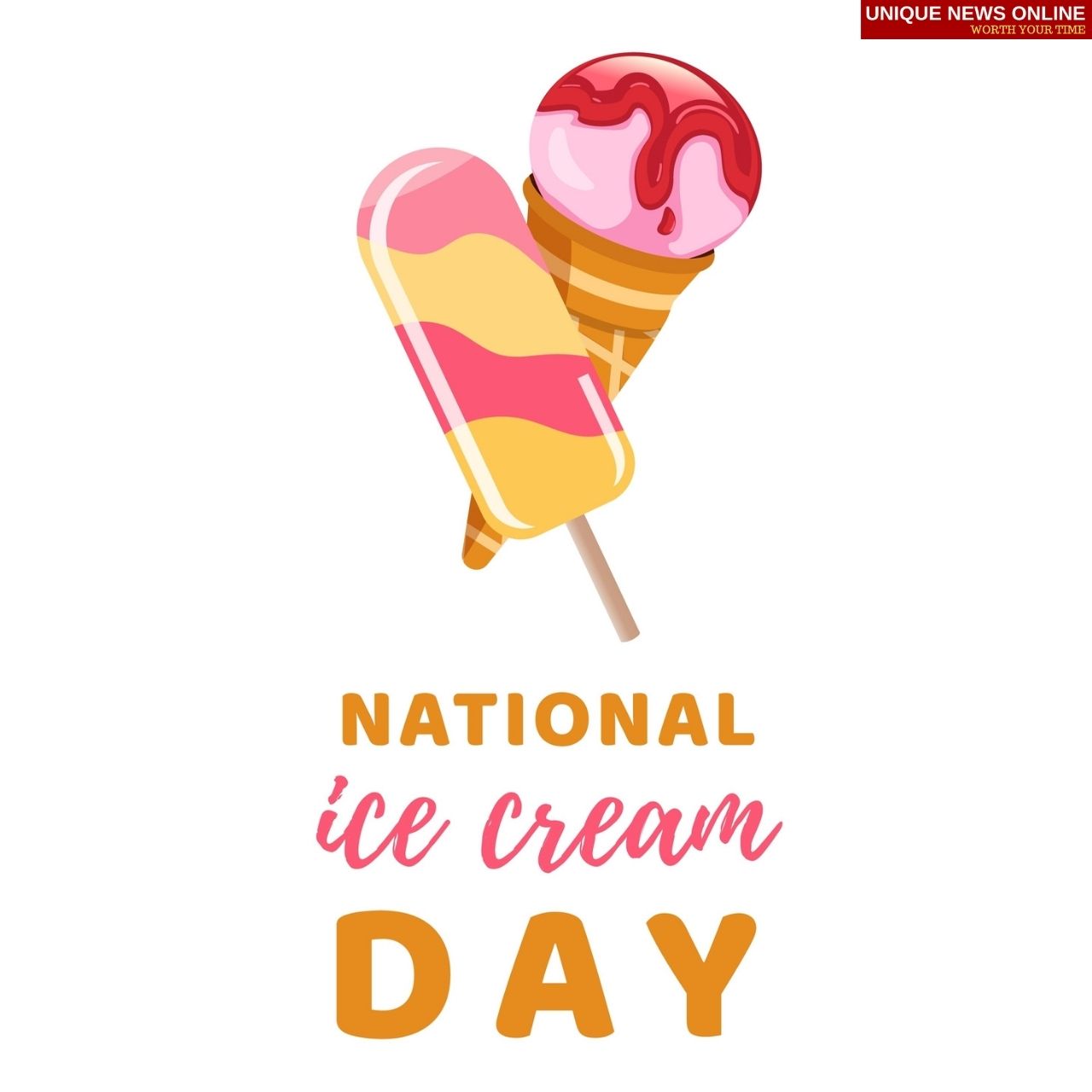 National Ice Cream Day (US) 2021 Quotes, Wishes, Images, and Poster to
