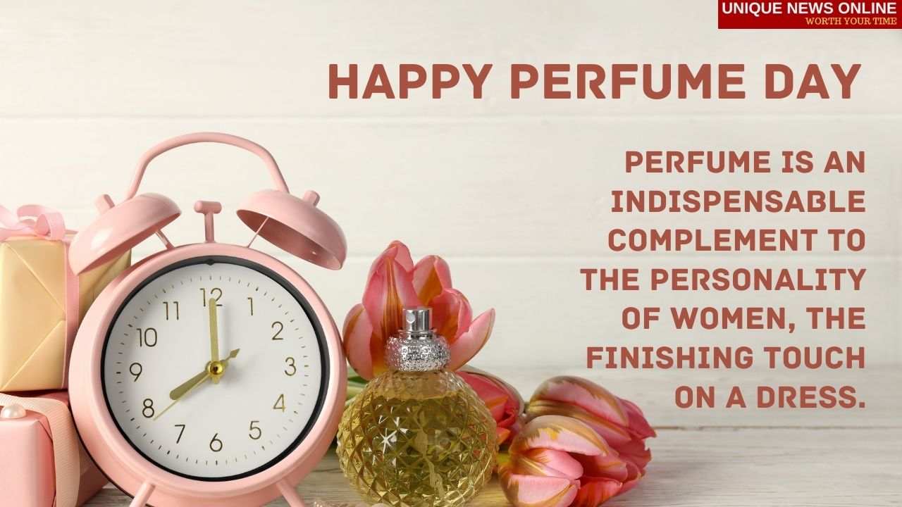 Happy Perfume Day 2022 Wishes, Quotes, HD Images, Greetings, Messages, and WhatsApp Status Video to celebrate 3rd day of Anti-Valentine week