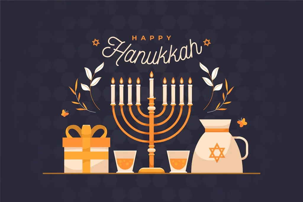 Hanukkah 2022 Cotizaciones, mensajes, saludos, imágenes, subtítulos de  Instagram, deseos y poemas en hebreo para los nietos