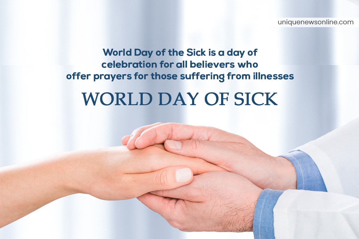 World Day of the Sick 2023 Theme, Quotes, Images, Messages, Slogans, and Posters