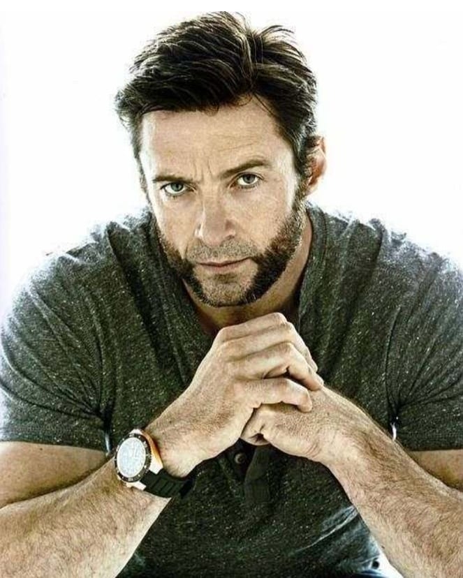 Hugh jackman Wolverine Beard