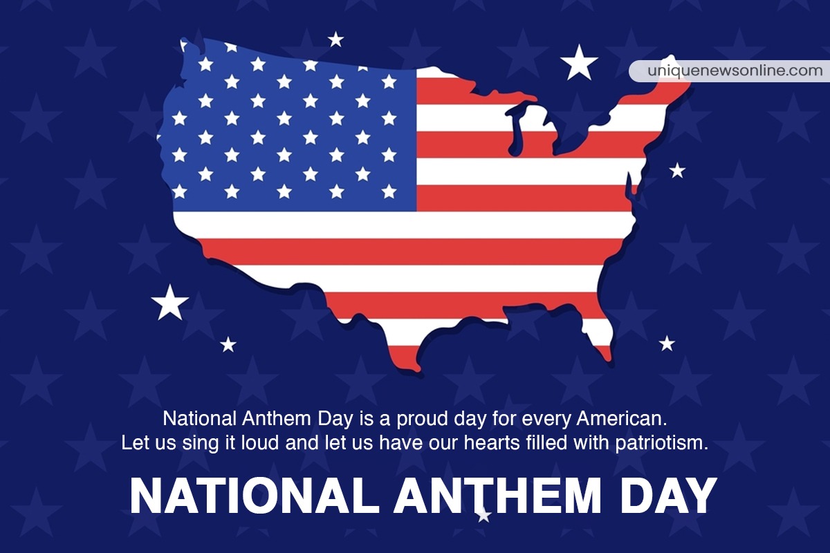 National Anthem Day in the US 2023 Wishes, Quotes, Cliparts, Images