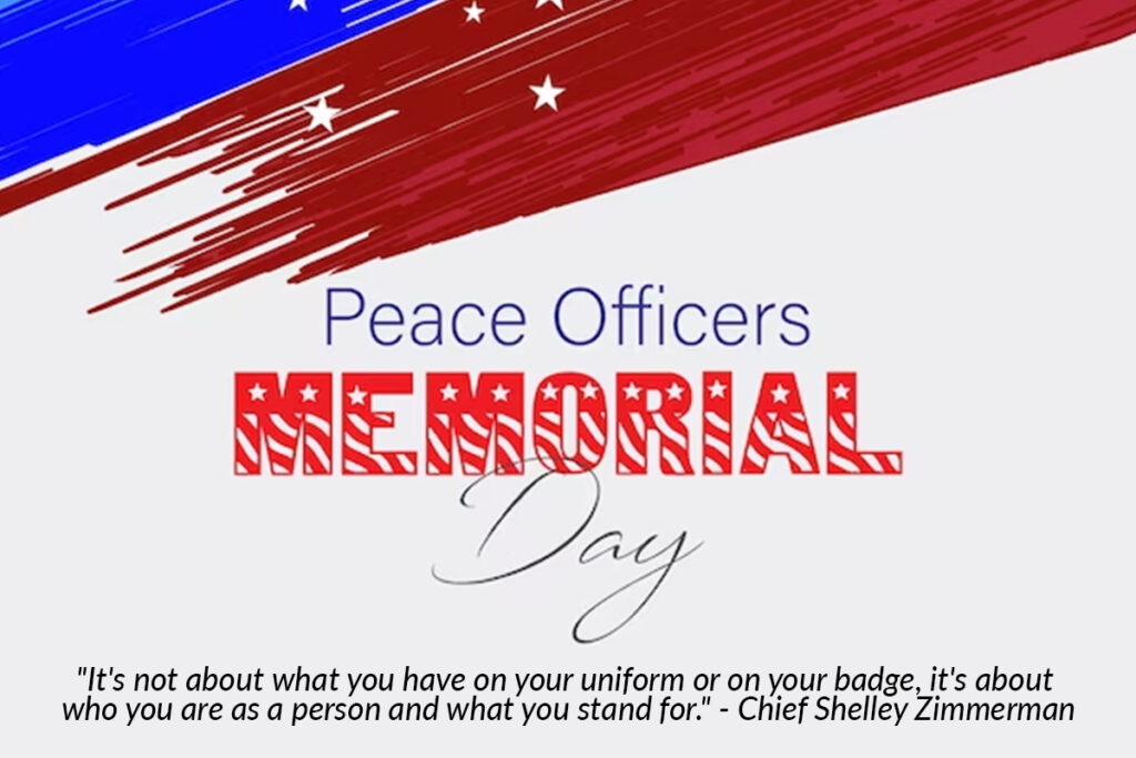 Peace Officers Memorial Day 2023 In The United States Wishes Quotes Images Messages