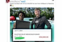 iShowSpeed Donates $50k To The Palestine Relief Fund He Received From Mr. Beast