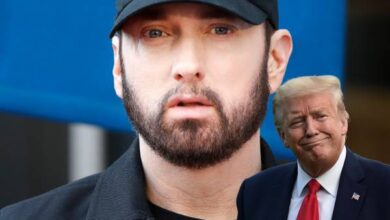 Viral Video of Eminem Leading "F* Trump" Chant Sparks Outrage—But There’s a Twist!